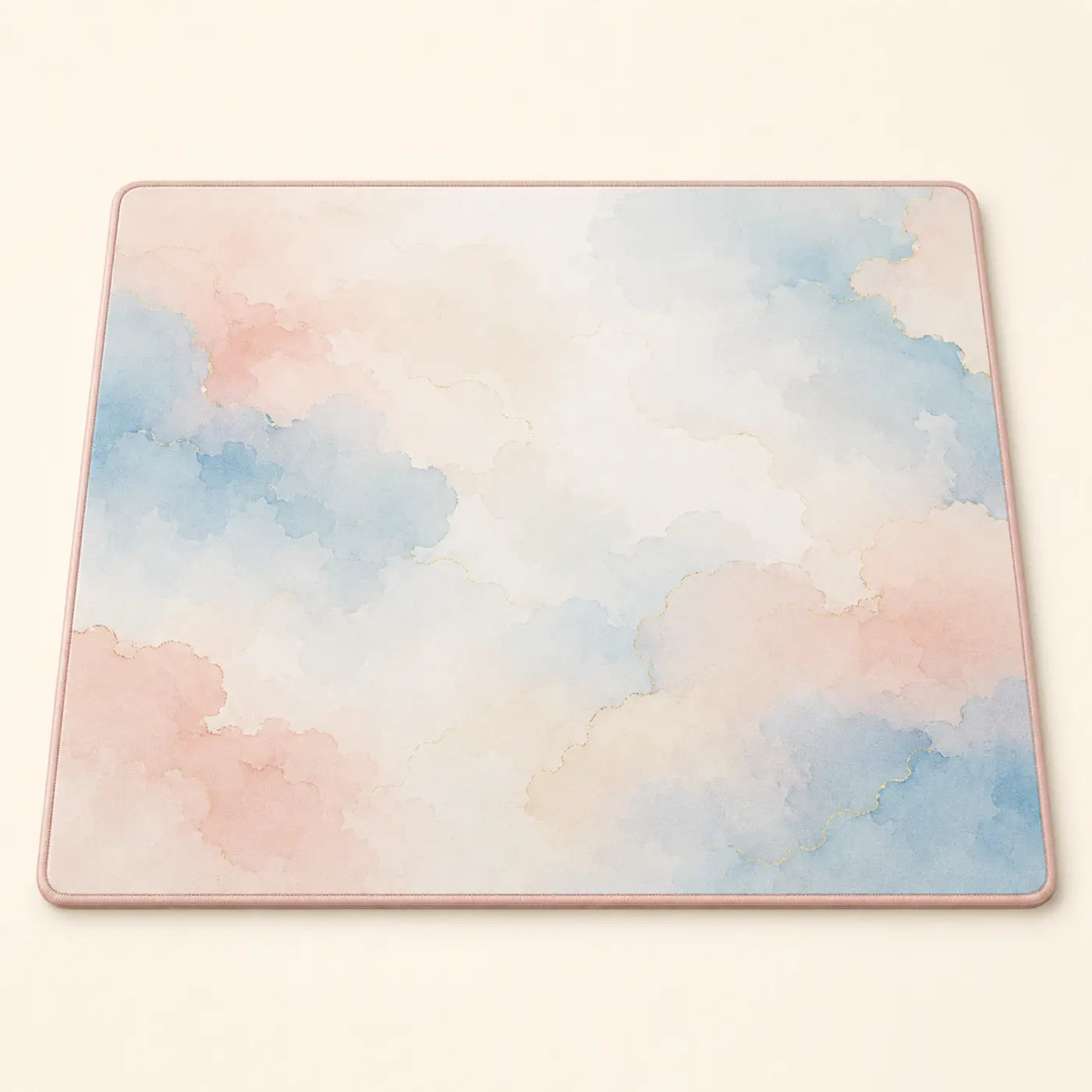 Watercolor Cloud Mahjong Mat